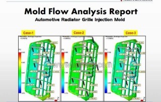 Automotive-Grille-Mold-Flow-Analysis Report