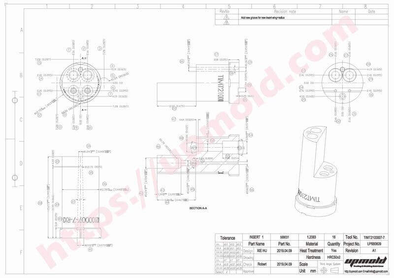 cnc machining parts inspection reports