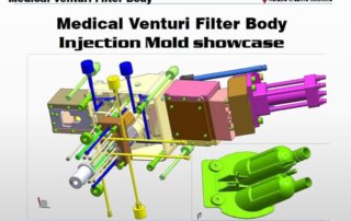 part design of Medical Venturi Filter Body