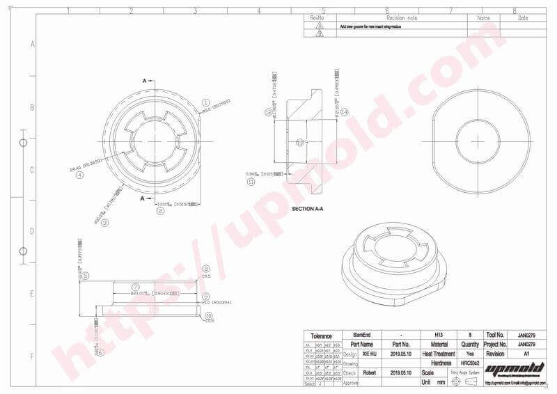 custom cnc parts Inspection reports